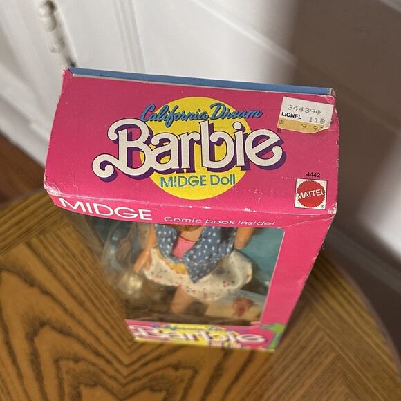 California Dream Barbie Doll Midge 1987 Red Hair 4442 Comic Book Vintage Mattel - Picture 15 of 16